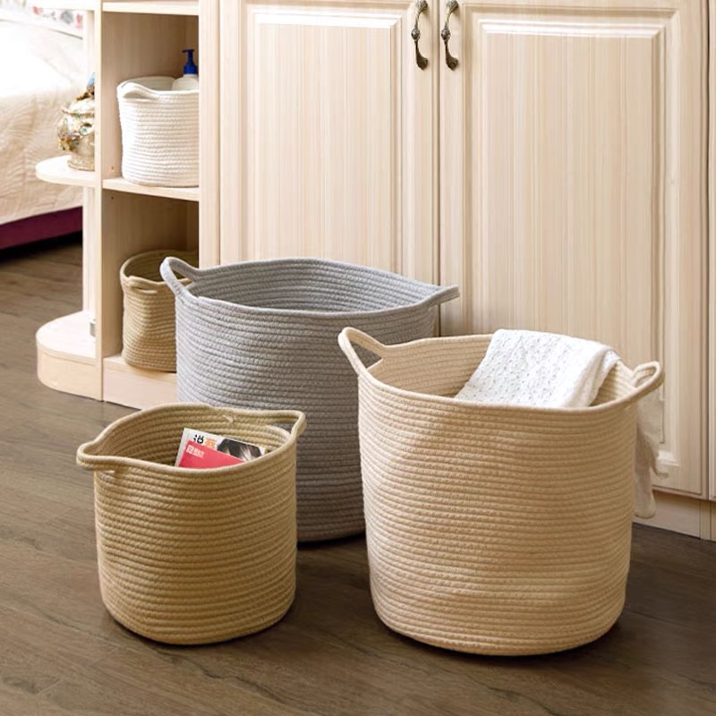 COTTON ROPE BASKET