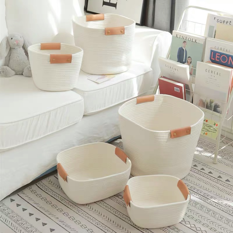 COTTON ROPE BASKET